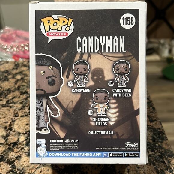 Funko POP Movies: Candyman with Bees, Multicolor, 4 inches, (57924) - Picture 6 of 8